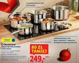 Lidl Zestaw 5 garnków premium z pokrywkami oferta