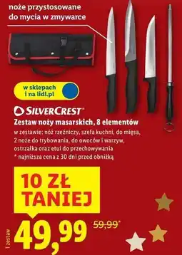 Lidl Zestaw noży masarskich, 8 elementów oferta