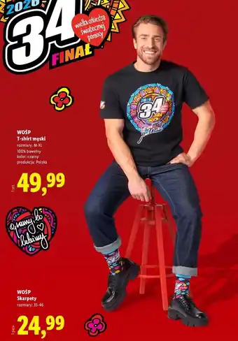 Lidl WOŚP Skarpety oferta