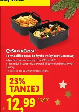 Lidl Forma silikonowa do frytownicy Silvercrest oferta