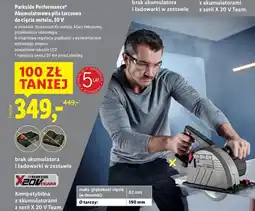 Lidl Akumulatorowa piła tarczowa do cięcia metalu, 20 V oferta