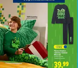 Lidl Piżama chłopięca minecraft 122-164 oferta