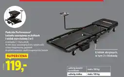 Lidl Leżanka montażowa Parkside oferta