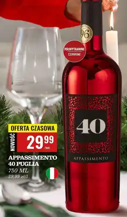 Biedronka Wino Appassimento Puglia Semi Dry oferta