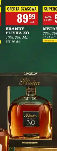 Biedronka Brandy karton Pliska Xo oferta