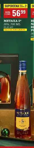 Biedronka Brandy Metaxa 5 oferta