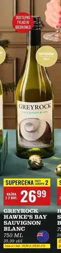 Biedronka Wino Greyrock Hawke's Bay Sauvignon Blanc oferta