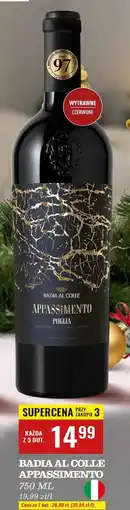 Biedronka Wino Badia Al Colle Appassimento oferta