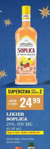 Biedronka Wódka Soplica Cytryna-Pigwa oferta
