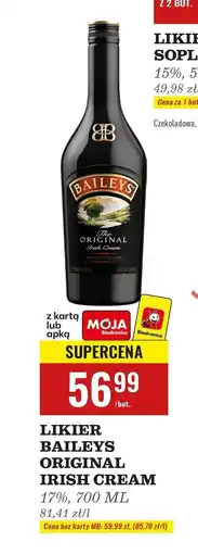 Biedronka Likier Baileys Original Irish Cream oferta