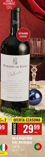 Biedronka Wino Marques De Borba Alentejo oferta
