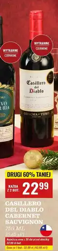 Biedronka Wino Casillero Del Diablo Cabernet Sauvignon oferta