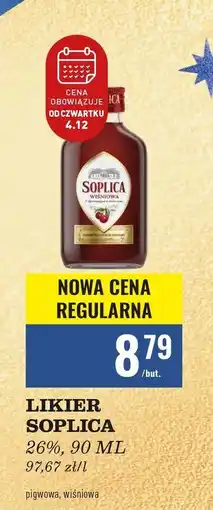 Biedronka Wódka Soplica Pigwowa oferta