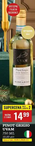 Biedronka Wino Uvam Pinot Grigio oferta