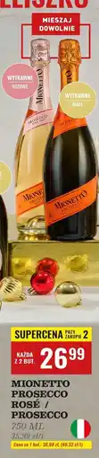 Biedronka Wino Mionetto Prosecco Rose oferta