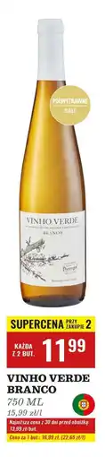 Biedronka Wino Vinho Verde Branco oferta