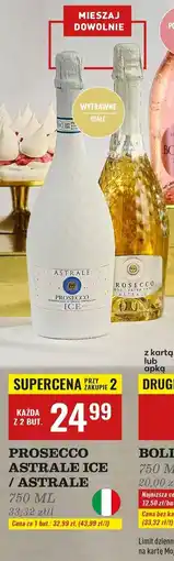 Biedronka Wino wytrawne ice Astrale Prosecco oferta