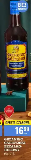 Biedronka Bezalkoholowy Grzaniec Galicyjski oferta