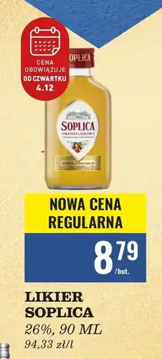 Biedronka Likier 28% Soplica Orzech Laskowy oferta
