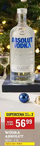 Biedronka Wódka Absolut Vodka oferta