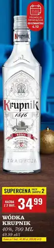 Biedronka Wódka Krupnik Premium oferta