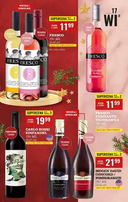 Biedronka Wino truskawkowe Fresco Frizzante Rose oferta