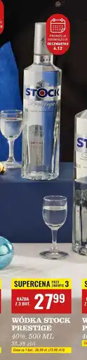 Biedronka Wódka Stock Prestige oferta