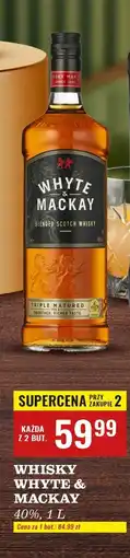 Biedronka Whisky Whyte & Mackay oferta
