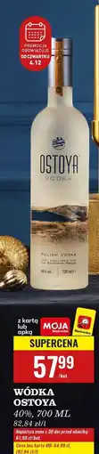 Biedronka Wódka Ostoya Vodka oferta