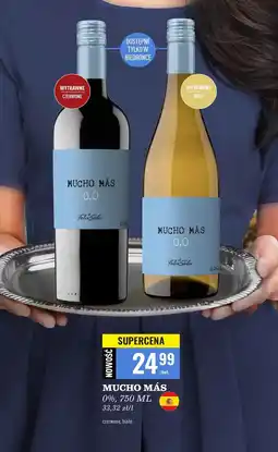 Biedronka Wino białe Mucho Mas oferta