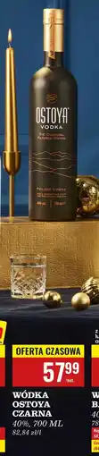 Biedronka Wódka Ostoya Vodka Black oferta