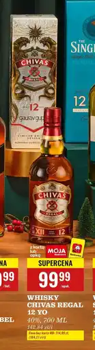 Biedronka Whisky karton Chivas Regal 12 oferta