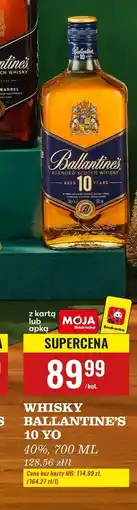 Biedronka Whisky Ballantine's 10 Yo oferta