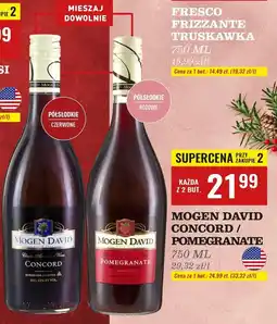 Biedronka Wino Mogen David Pomegranate oferta