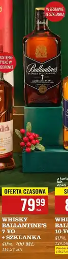 Biedronka Whisky Ballantine's 7 Yo oferta