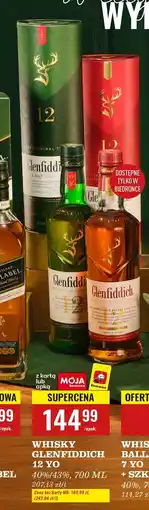 Biedronka Whisky tuba Glenfiddich 12 Yo oferta