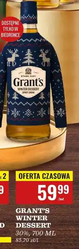 Biedronka Whisky Grant's Winter Dessert oferta