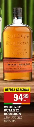 Biedronka Bourbon Bulleit oferta