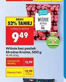 Biedronka Wiśnie bez pestek Mroźna Kraina oferta