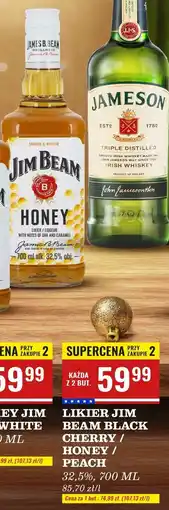 Biedronka Bourbon Jim Beam Peach oferta