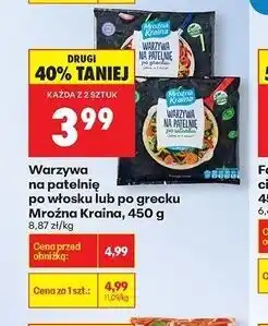 Biedronka Warzywa na patelnie po włosku Mroźna Kraina oferta