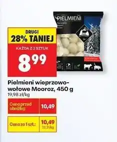 Biedronka Pielmieni wołowo-wieprzowe Mooroz oferta