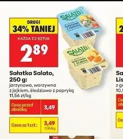 Biedronka Sałatka śledziowa z papryką Salato oferta