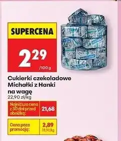 Biedronka Cukierki z hanki Śnieżka Michałki Z Hanki oferta