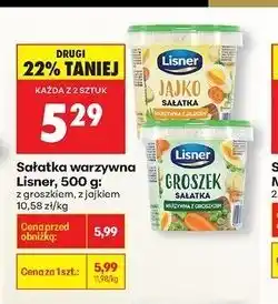 Biedronka Sałatka warzywna z groszkiem Lisner O Mamo! oferta