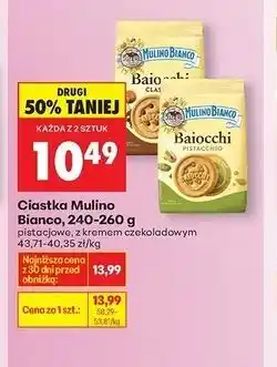 Biedronka Ciastka baiocchi czekoladowe Mulino Bianco oferta