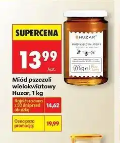 Biedronka Miód pszczeli wielokwiatowy Huzar oferta