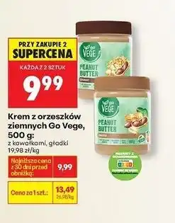 Biedronka Krem orzechowy smooth Govege oferta