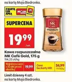 Biedronka Kawa Mk Cafe Premium Gold oferta