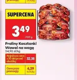 Biedronka Czekoladki Wawel Kasztanki oferta